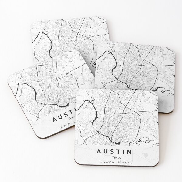 Item preview, Austin Texas | City Map Print | Jigsaw Puzzle | House warming gift | Map Print Wall Decor | City Map Art |  designed and sold by LivingBold.