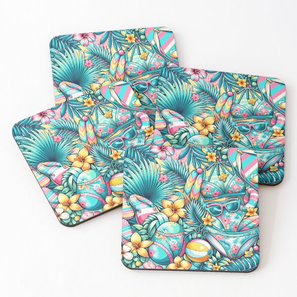Item preview, Tropical Paradise - Vibrant Beach Vacation Essentials designed and sold by aiart-cutegirl.