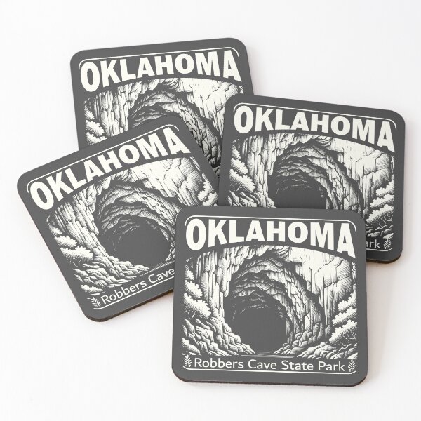 Item preview, Oklahoma Outdoors Robbers Cave State Park designed and sold by TKsTees.