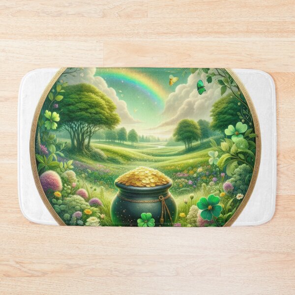 Item preview, pot of gold for Happy St Patricks Day landscape designed and sold by Expressions-Sel.