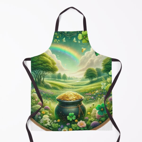Item preview, pot of gold for Happy St Patricks Day landscape designed and sold by Expressions-Sel.