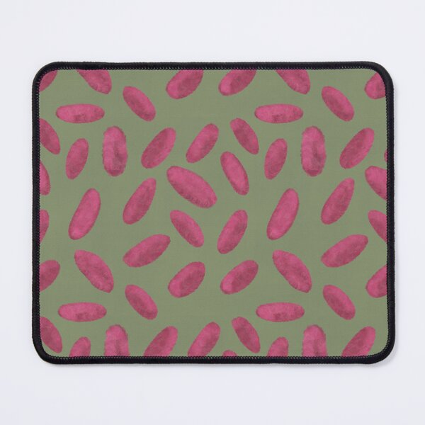 Item preview, Pink dots and Khaki colour pattern designed and sold by Raminta-Art.