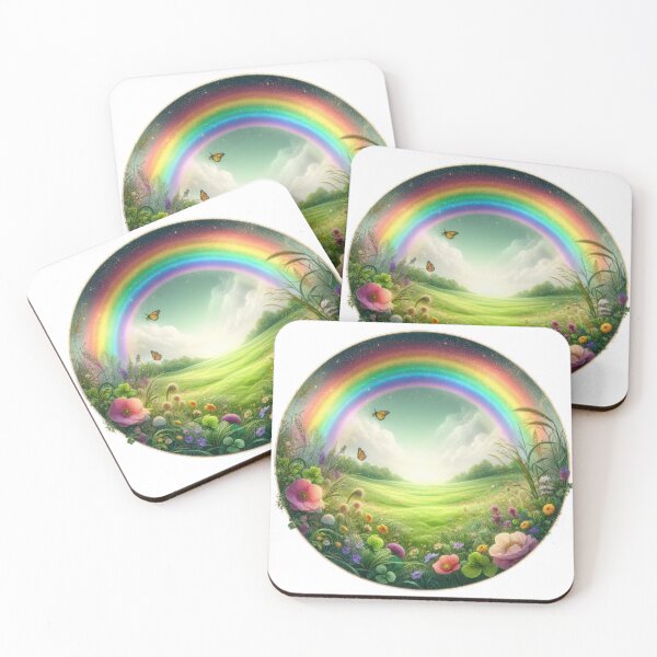 Artikelvorschau, Regenbogenlandschaft für den Happy St. Patricks Day entworfen und verkauft von Expressions-Sel.