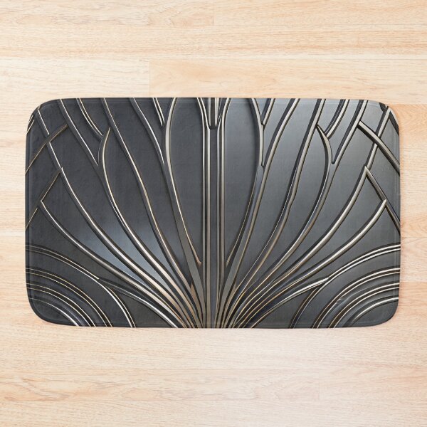 Item preview, silver art deco design 060 designed and sold by fleesphotos.