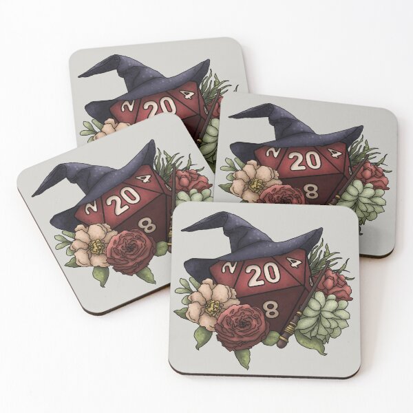 Item preview, Wizard Class D20 - Tabletop Gaming Dice designed and sold by Cassidy June Art.