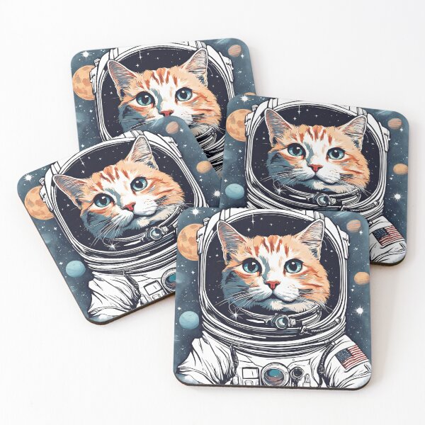 Item preview, Galacticat, Cat In Astronaut Suit, Funny Astronaut, Cute Astronaut. designed and sold by ELMU29.