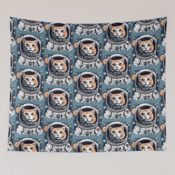 Item preview, Galacticat, Cat In Astronaut Suit, Funny Astronaut, Cute Astronaut. designed and sold by ELMU29.