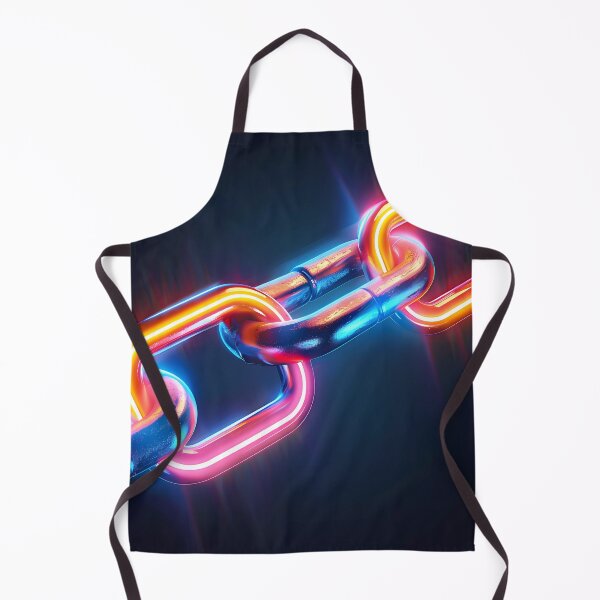 Item preview, "Abstract Glowing Chain Symmetry" designed and sold by Art-Vortex-fr.