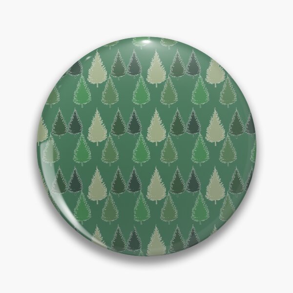 Item preview, Grow Green, Go Spruce! Primeval Spruce Woodland on the Muted Green Background designed and sold by IraNiva.