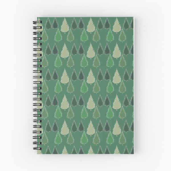 Item preview, Grow Green, Go Spruce! Primeval Spruce Woodland on the Muted Green Background designed and sold by IraNiva.