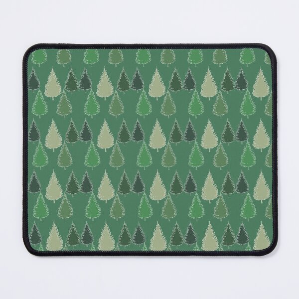 Item preview, Grow Green, Go Spruce! Primeval Spruce Woodland on the Muted Green Background designed and sold by IraNiva.