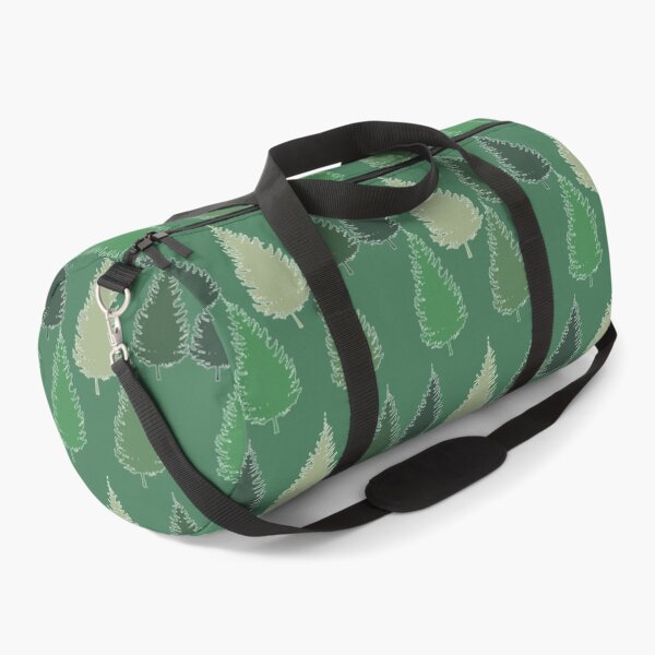 Item preview, Grow Green, Go Spruce! Primeval Spruce Woodland on the Muted Green Background designed and sold by IraNiva.