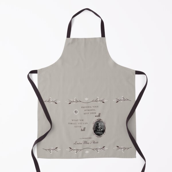 Item preview, Louisa May Alcott (gray) designed and sold by ProsetoPrint.