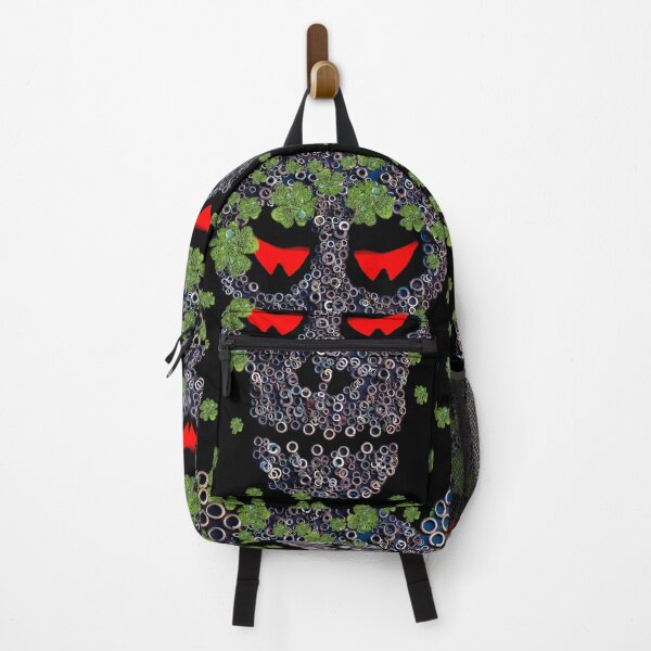 Item preview, Creepy Mechanical Skull Green Clovers Funny St Patricks Day designed and sold by r-silver.