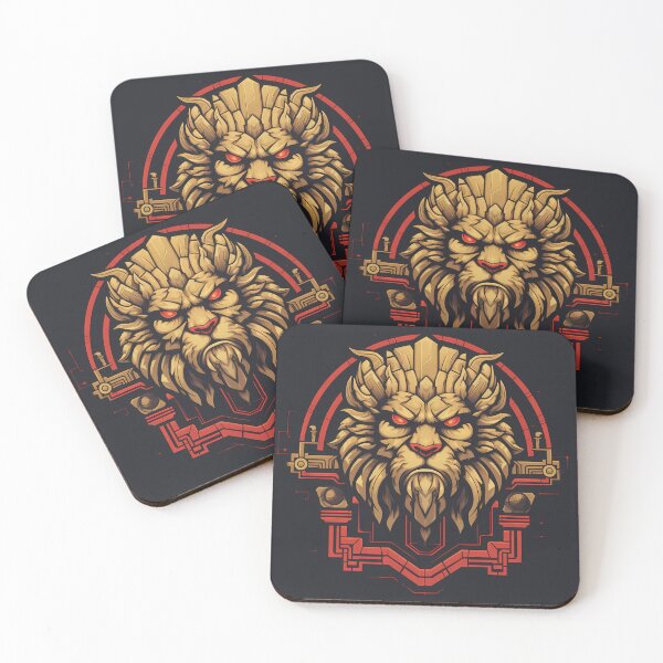 Item preview, "Roaring Revival: Lion Logo Tee for Retro Gamers" designed and sold by Art-Vortex-fr.