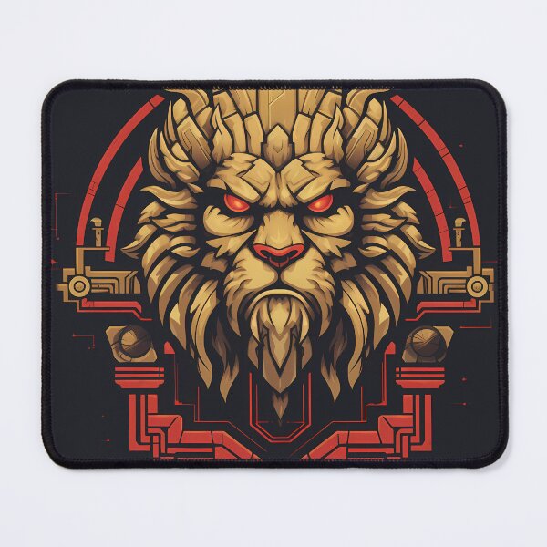 Item preview, "Roaring Revival: Lion Logo Tee for Retro Gamers" designed and sold by Art-Vortex-fr.