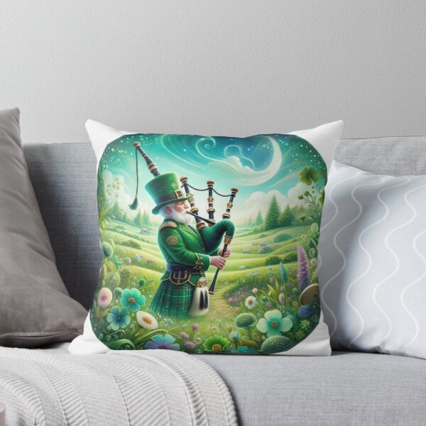 Artikelvorschau, Dudelsack Persona Happy St Patricks Day Landschaft entworfen und verkauft von Expressions-Sel.