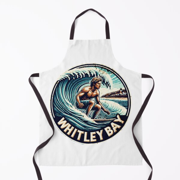 Item preview, Surfer Surfing Whitley Bay  designed and sold by MerchByCraig.