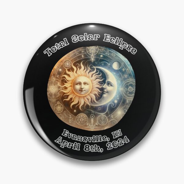 Item preview, Eclipse solar total en Evansville, IN designed and sold by Digital-Fusion.