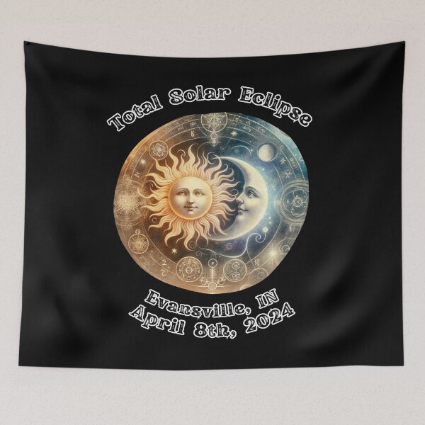 Item preview, Total Solar Eclipse Evansville, IN designed and sold by Digital-Fusion.