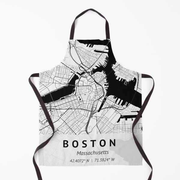 Item preview, Boston Massachusetts | City Map Print | Jigsaw Puzzle | House warming gift | Map Print Wall Decor | City Map Art | designed and sold by LivingBold.
