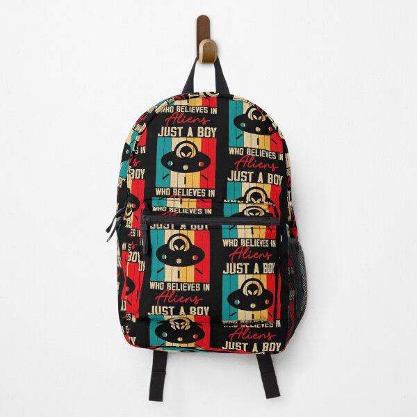 Item preview, Vintage Just A Boy Who Belives In Aliens, Funny Aliens Design gift designed and sold by ArtByKatti.
