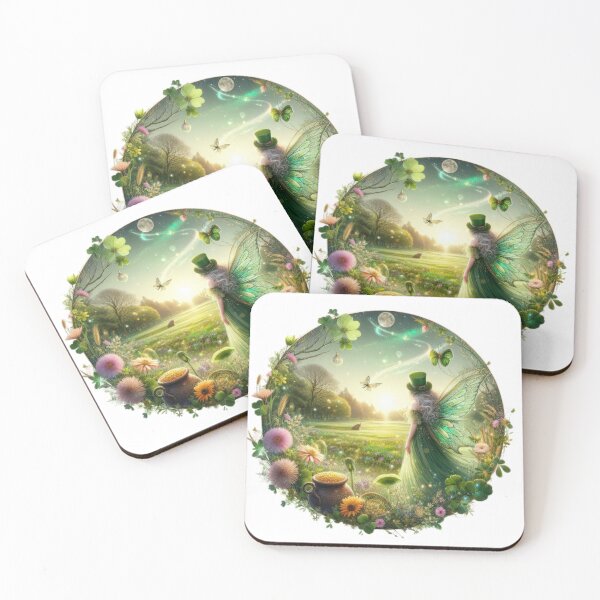 Artikelvorschau, Fee Happy St. Patricks Day Landschaft entworfen und verkauft von Expressions-Sel.