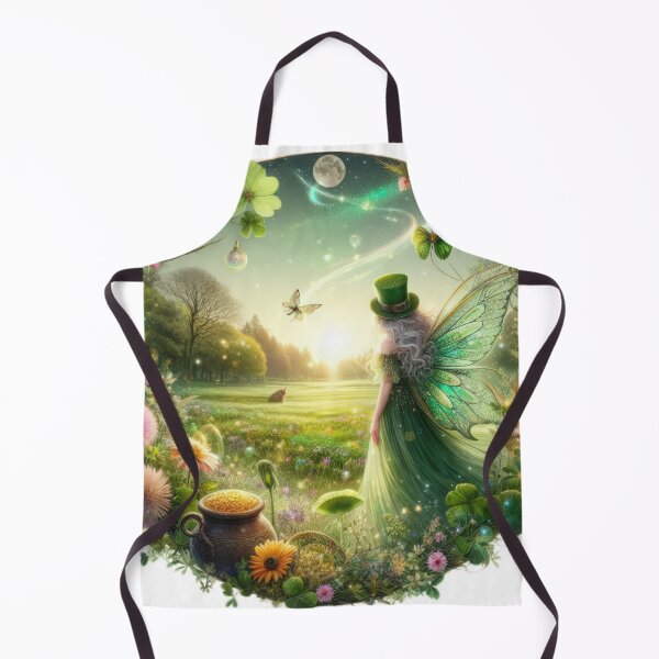 Item preview, Fairy Happy St Patricks Day Landscape designed and sold by Expressions-Sel.