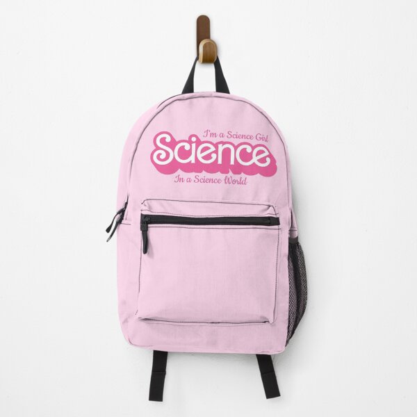 Item preview, Science Girl In a Science World - Pink Girl Doll Art designed and sold by ModernScienceUS.
