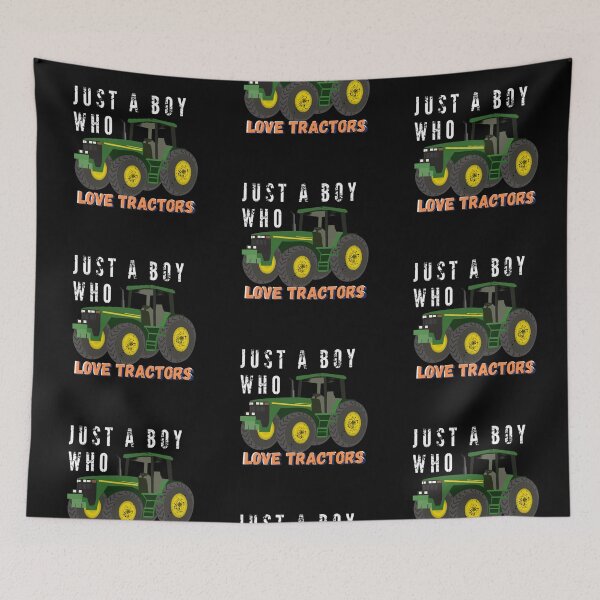 Item preview, Just A Boy Who Love A Funny Gift For Farmer  designed and sold by Harpiaart.