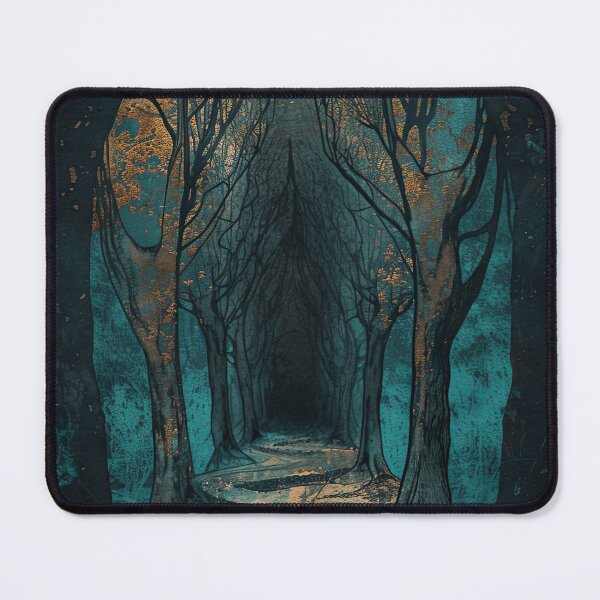 Item preview, Dark Teal Forest designed and sold by OccultDreams.