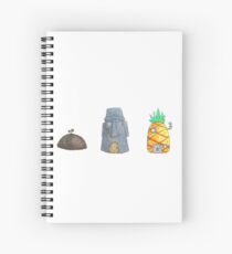 SpongeBob Houses Spiral Notebook
