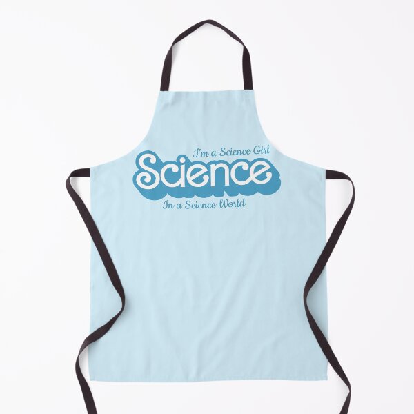 Item preview, Science Girl In a Science World - Blue Girl Doll Art designed and sold by ModernScienceUS.