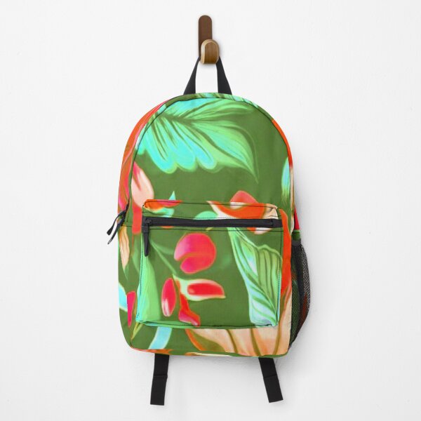 Item preview, Red and green floral  designed and sold by Flowersonstuff.