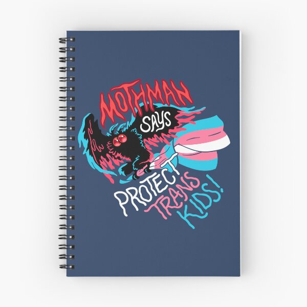 Item preview, Mothman Says Protect Trans Kids designed and sold by ctkrstudio.