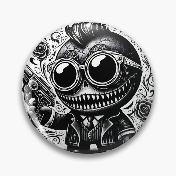 Item preview, Retro Adorable Horror Figure designed and sold by Mechanical-Artt.