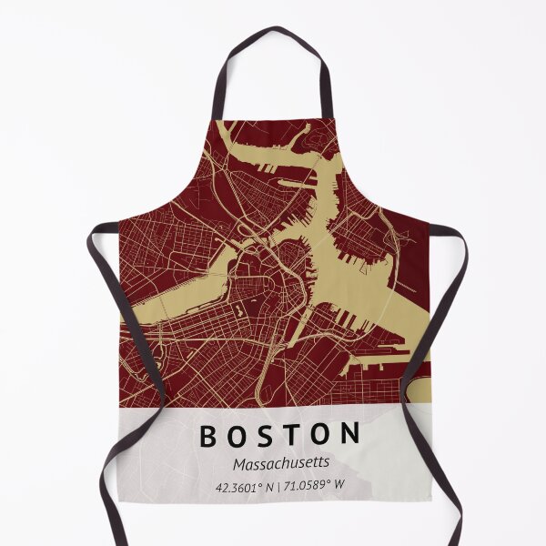 Item preview, Boston Massachusetts | City Map Print | House warming gift | Map Print Wall Decor | City Map Art | designed and sold by LivingBold.