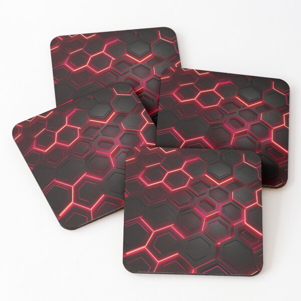 Item preview, Relaxing beautiful hexagon pattern ! designed and sold by HarmonicBrush.