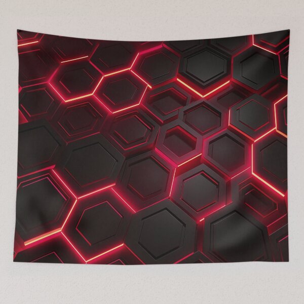 Item preview, Relaxing beautiful hexagon pattern ! designed and sold by HarmonicBrush.