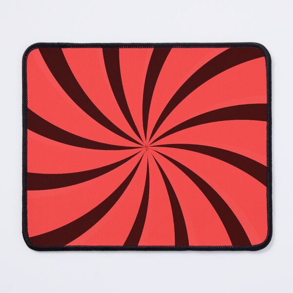 Item preview, Black, Red Spiral 60s retro roundel design designed and sold by ModSupporters.