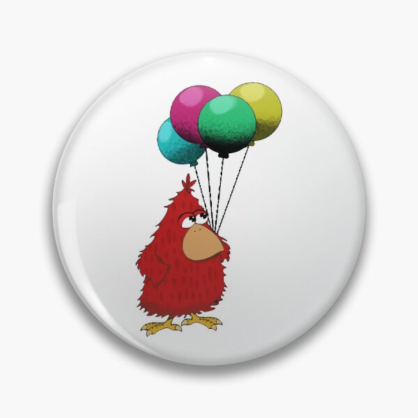 Item preview, Parrot red with baloons designed and sold by YoshiArtDesign.