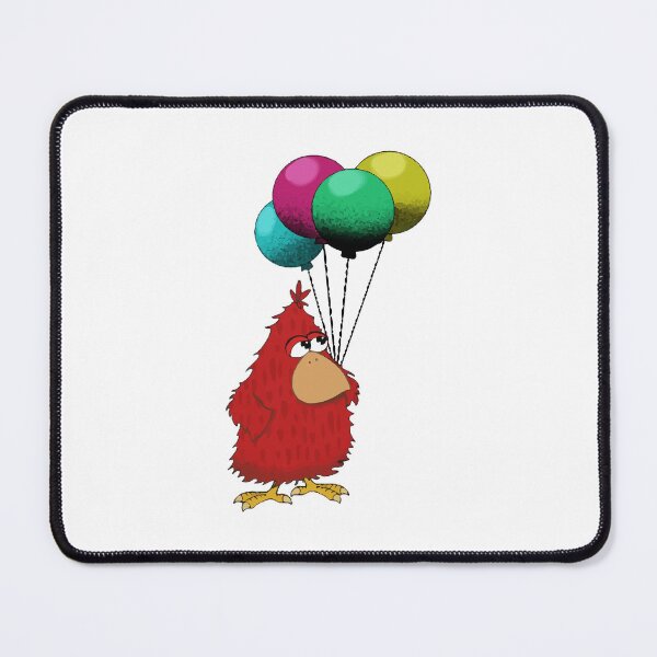 Item preview, Parrot red with baloons designed and sold by YoshiArtDesign.