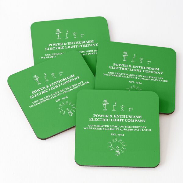 Item preview, Power & Enthusiasm Electric Co. designed and sold by Atmospheric Comics Company.