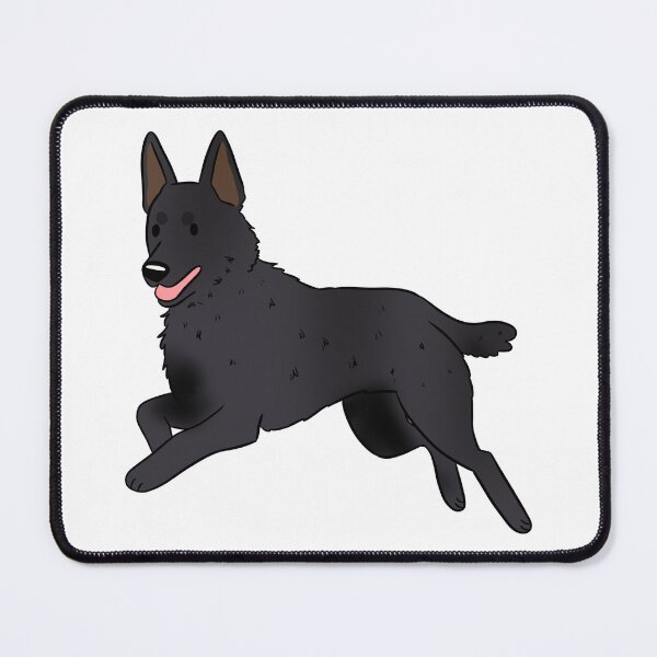 Item preview, Black Australian Kelpie dog designed and sold by Yaragold.