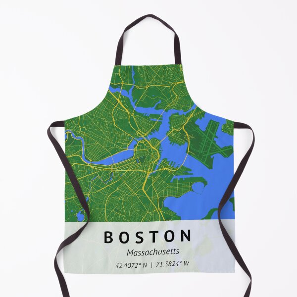 Item preview, Boston Massachusetts | City Map Print | House warming gift | Map Print Wall Decor | City Map Art | designed and sold by LivingBold.