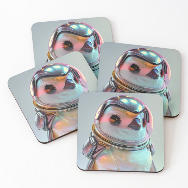 Item preview, Adorable Space Suit Penguin Astronaut designed and sold by Mullet Monkey.