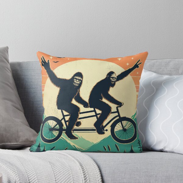 Item preview, Sasquatch Tandem bike outdoor vintage designed and sold by MeringueMango.
