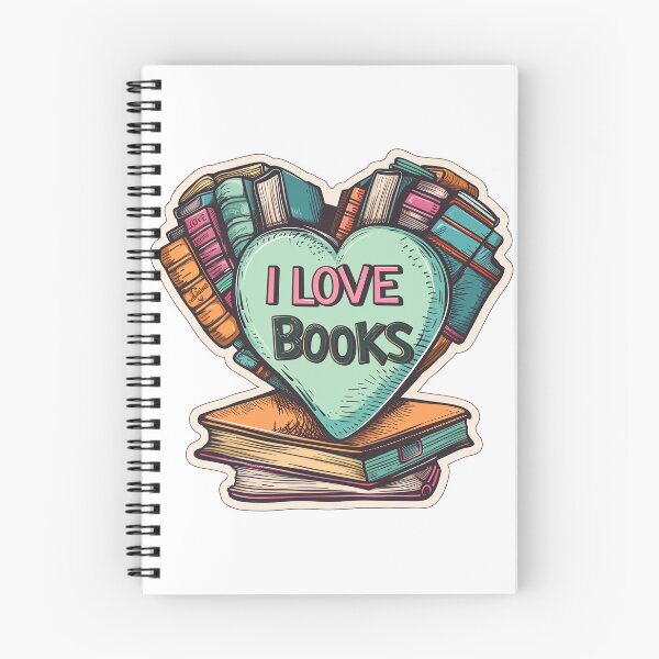 Item preview, Bibliophile's Heartfelt Confession Sticker & Tee designed and sold by Liseri.
