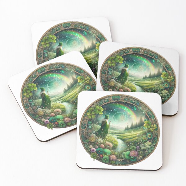 Artikelvorschau, Happy St. Patricks Day Lepechaun Landschaft entworfen und verkauft von Expressions-Sel.