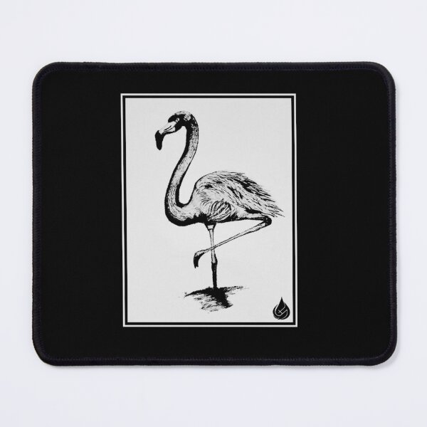 Item preview, Charcoal Flamingo  designed and sold by HAZEYcreation.